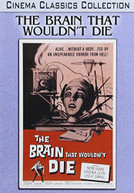 BRAIN THAT WOULDN'T DIE (WS) DVD