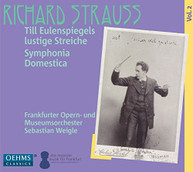 STRAUSS FRANKFURT OPERA MUSEUM ORCH WEIGLE - WORKS FOR ORCH 2 CD