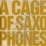 JOHN CAGE KRIEGER - CAGE OF SAXOPHONES 2 CD