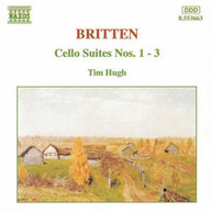 BRITTEN / TIM - CELLO SUITES 1 HUGH - CELLO SUITES 1-3 CD