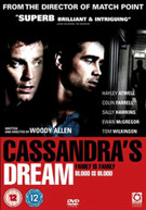CASSANDRAS DREAM (UK) DVD