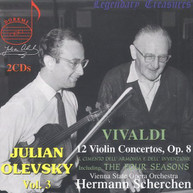 VIVALDI OLEVSKY SCHERCHEN - 12 VIOLIN CONCERTOS OP 8 CD
