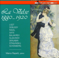 LISZT DEBUSSY RAVEL SATIE - LA VALSE 1880 - LA VALSE 1880-1920 CD