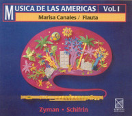 CANALES ZYMAN SCHIFFRIN - MUSICA PARA FLUATA DE LAS AMERICAS 1 CD