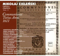 ZIELENSKI GALONSKI - OPERA OMNIA 5: COMMUNIONES TOTIUS ANNI 1611 CD