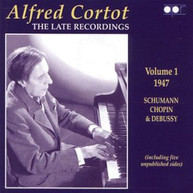 ALFRED CORTOT - LATE RECORDINGS 1 1947 CD