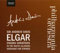 ELGAR PAO DAVIS - VARIATIONS ON AN ORIGINAL THEME FOR ORCHESTRA CD