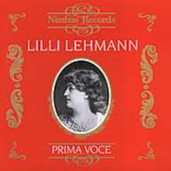 LILLI LEHMANN - PRIMA VOCE CD