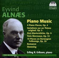 ALNAES ERLING ERIKSEN - PIANO MUSIC CD