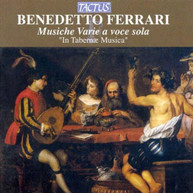 FERRARI TABERNAE MUSICA LOMBARDI - MUSICHE VARIE A VOCE SOLA CD