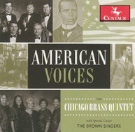 SCOTT JOPLIN CHICAGO BRASS QUINTET COPLAND - AMERICAN VOICES: THE CD