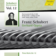 SCHUBERT GERHARD OPPITZ - PNO WORKS 12 CD