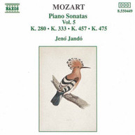 MOZART /  JANDO - PIANO SONATAS 280, 333 & 457 / FANTASIE CD
