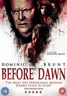 BEFORE DAWN (UK) DVD