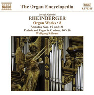 RHEINBERGER /  RUBSAM - ORGAN WORKS 8 CD