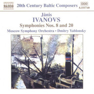 IVANOVS YABLONSKY MOSCOW SO - SYMPHONIES 8 & 20 CD