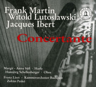 MARTIN LUTOSLAWSKI IBERT SUSS - CONCERTANTE CD