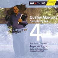 MAHLER SGRO NORRINGTON - SYMPHONY NO 4 CD