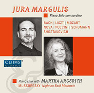 J.S. MARGULIS ARGERICH - JURA MARGULIS BACH & MARTHA ARGERICH - JURA CD