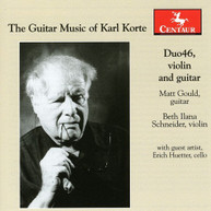 KORTE GOULD SCHNEIDER HUTTER - GUITAR MUSIC OF KARL KORTE CD