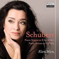 SCHUBERT WURTZ - PIANO SONATAS D 960 & D 664 CD