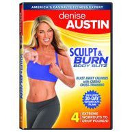 DENISE AUSTIN (WS) - SCULPT & BURN BODY BLITZ (WS) DVD