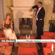 FONTANE BECKERT WASSER - UTE BECKERT SINGS THEODOR FONTANE CD