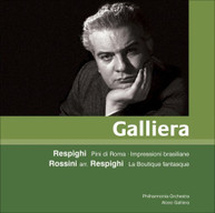 RESPIGHI PAO GALLIERA - PINES OF ROME BRAZILIAN IMPRESSIONS LA CD