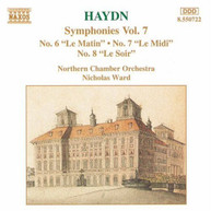 HAYDN /  WARD / NORTHERN CHAMBER ORCHESTRA - SYMPHONIES 7 CD