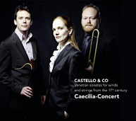 CASTELLO COK VERSCHUREN CAECILIA-CONCERT -CONCERT - CASTELLO & CO: CD