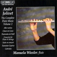 JOLIVET JARVI WIESLER - COMPLETE FLUTE MUSIC 2 CD