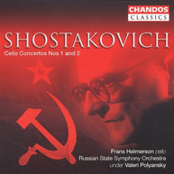 SHOSTAKOVICH HELMERSON POLYANSKY - CELLO CONCERTO 1 & 2 CD