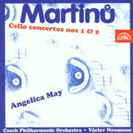 MARTINU MAY NEUMANN CZECH PHIL ORCH - CELLO CONCERTOS 1 & 2 CD