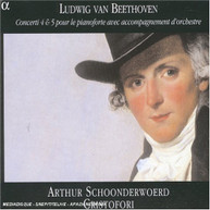 BEETHOVEN SCHOONDERWOERD CRISTOFORI ENSEMBLE - PIANO CONCERTO 4&5 CD