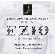 GLUCK LEVICOVA PRAGUE SUMPHONY CHAMBER ORCH - EZIO: 1750 PRAGUE CD