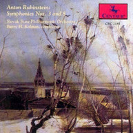 RUBINSTEIN KOLMAN SLOVAK STATE PHILHARMONIC - SYMPHONIES 3 & 5 CD