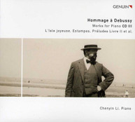 DEBUSSY CHENYIN LI - HOMMAGE A DEBUSSY: WORKS FOR PIANO 3 CD