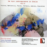 FERRERO DUO ALTERNO BATTISTELLI - CONTEMPORARY VOICE IN ITALY 5 CD