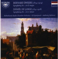 ZWEERS LANGE NETHERLANDS RADIO HALSTEAD - SYMPHONY NO 1 D & C CD