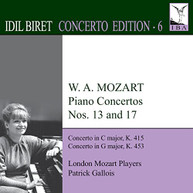 MOZART BIRET LONDON MOZART PLAYERS GALLOIS - PIANO CONCERTOS NOS. CD