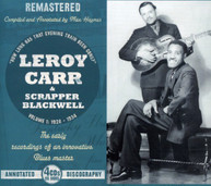 LEROY CARR SCRAPPER - VOLUME 1 1928 BLACKWELL - VOLUME 1 1928-1934 CD