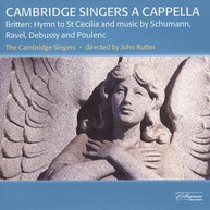 CAMBRIDGE SINGERS RUTTER - CAMBRIDGE SINGERS A CAPELLA CD