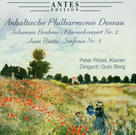 BRAHMS BERG ANHALT PHIL DESSAU - CTO FOR PIANO & ORCHESTRA CD