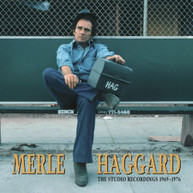 MERLE HAGGARD - HAG-STUDIO RECORDINGS 1968-1976 CD