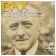 BAX LPO FREDMAN LEPPARD - SYMPHONIES 2 & 5 CD