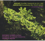 MOZART SCHORN MILTON - CLARINET CONCERTO SYMPHONY NO 8 CD