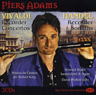 VIVALDI ADAMS HANDEL - RECORDER MUSIC CD