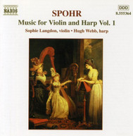 SPOHR /  LANGDON / WEBB / DOREY - MUSIC FOR VIOLIN & HARP 1 CD