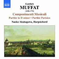 MUFFAT / NAOKO  AKUTAGAWA - SUITES FOR HARPSICHORD CD