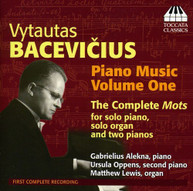 BACEVICIUS ALEKNA OPPENS LEWIS - PIANO MUSIC 1 CD
